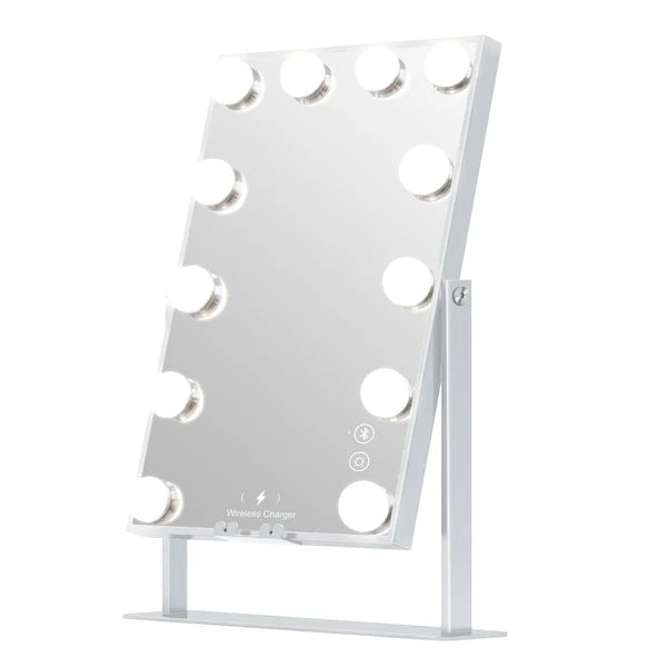 VANITY MUSIC MIRROR WHITE
