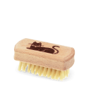 MINI WOODEN NAIL BRUSH CAT