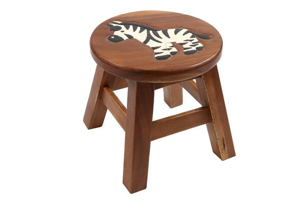 KIDS STOOL ZEBRA