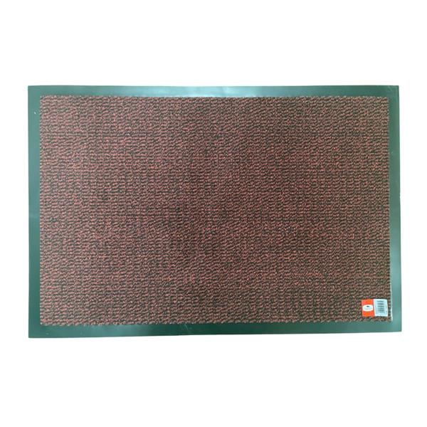 RED /BLACK MOTTLE MAT  60 X 90 CM