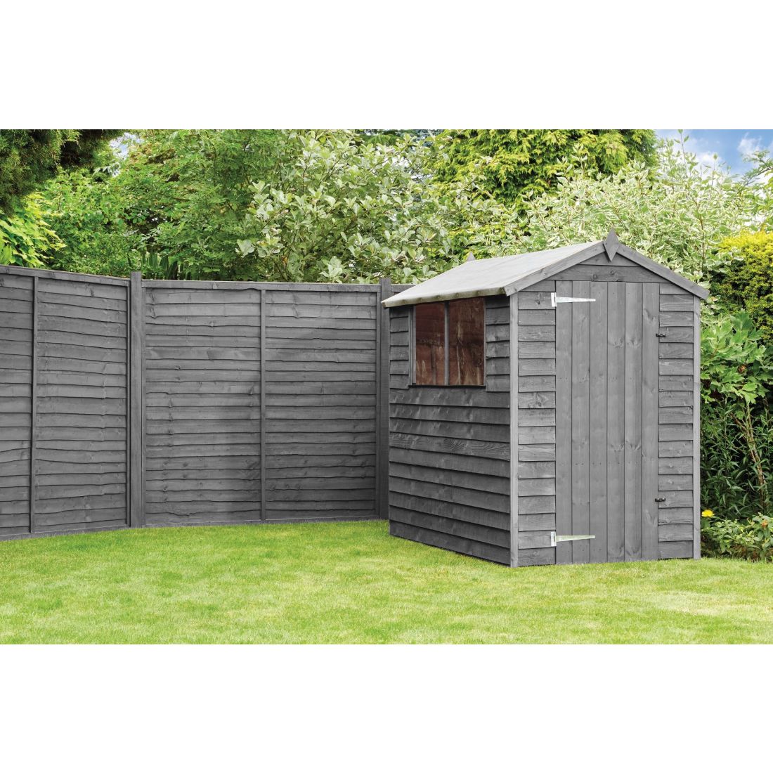 Ronseal One Coat Shed & Fence Protector Charcoal Grey 12l