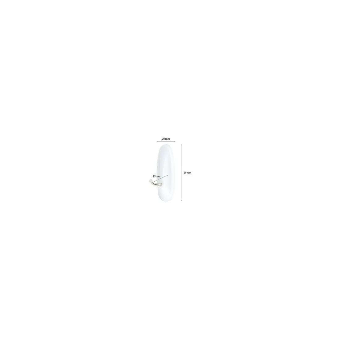 3M COMMAND MEDIUM WIRE HOOK PACK OF TWO ORIGO