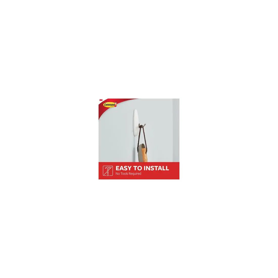 3M COMMAND MEDIUM WIRE HOOK PACK OF TWO ORIGO