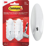 3M COMMAND MEDIUM WIRE HOOK PACK OF TWO ORIGO