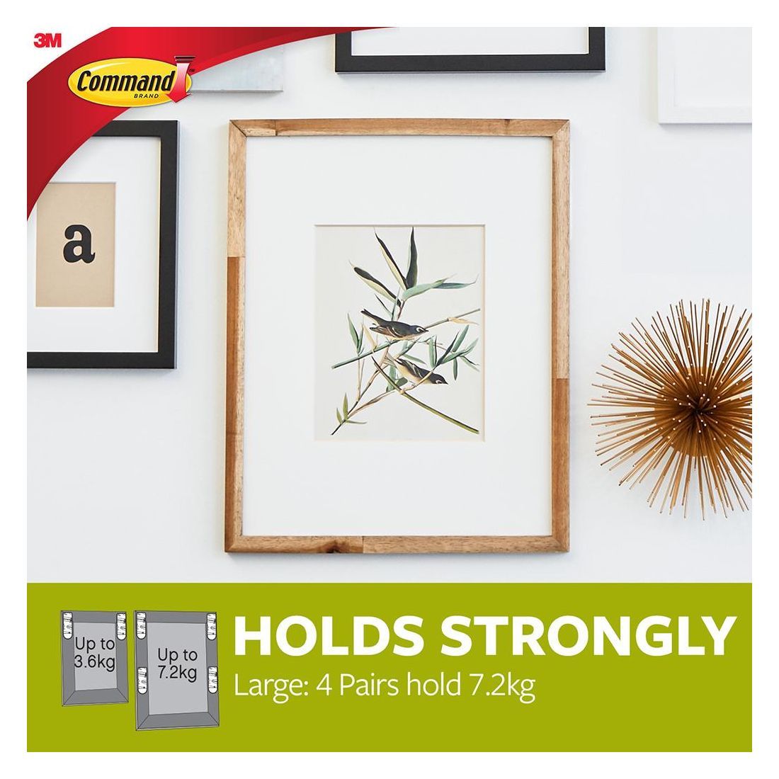 3M COMMAND LARGE PICTURE HANGING STRIPS