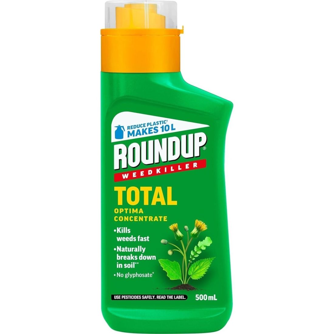 RoundUp Total Optima Concentrate Weedkiller 500ml