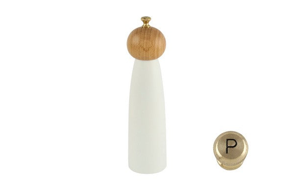 25CM PEPPER MILL CREAM