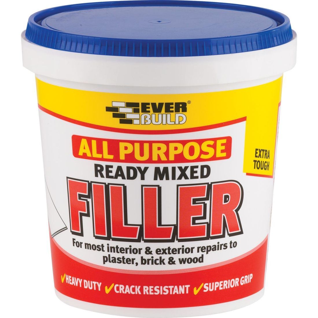 Everbuild All Purpose Ready Mixed Filler White 1kg