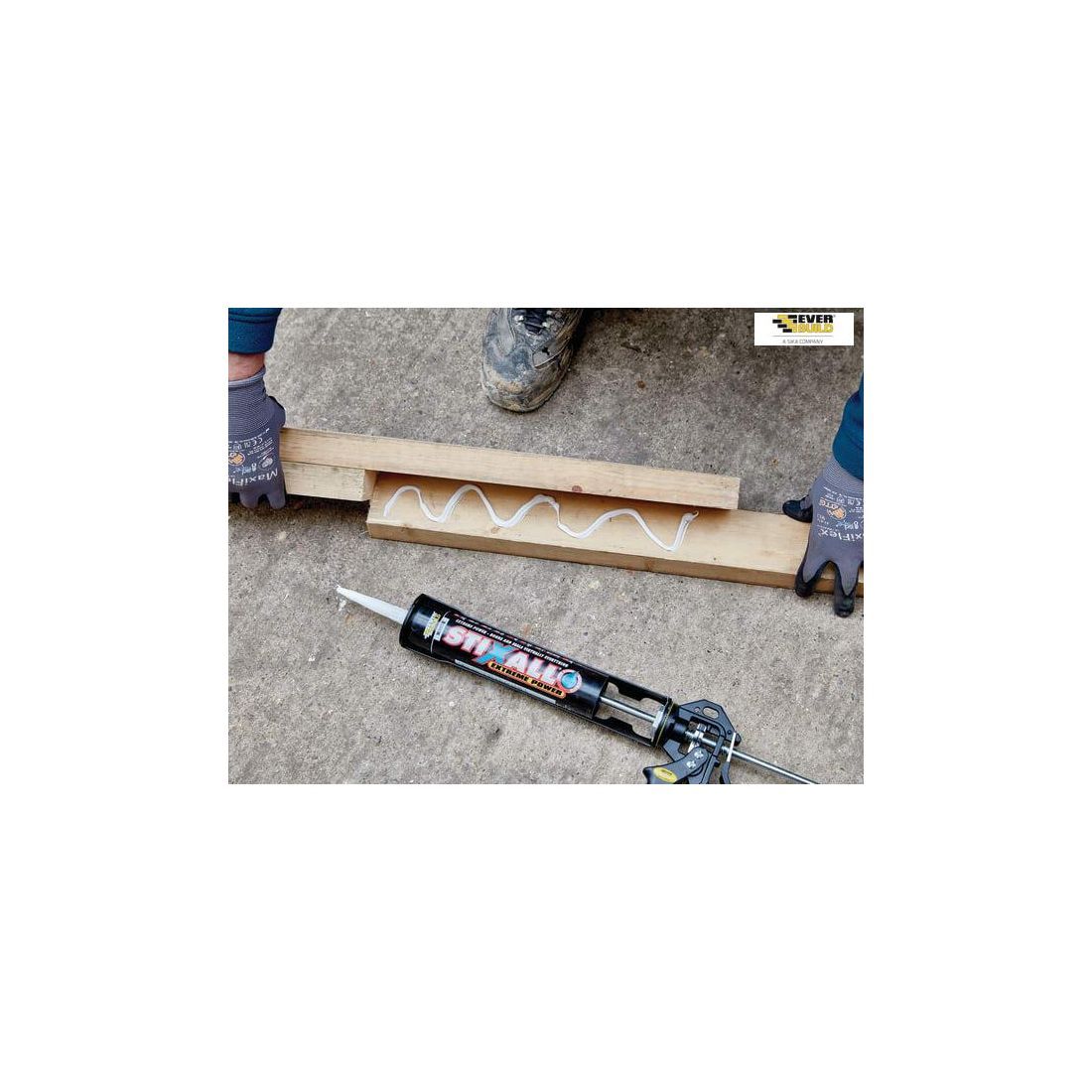 EVERBUILD STIXALL WHITE SEALANT 300ML