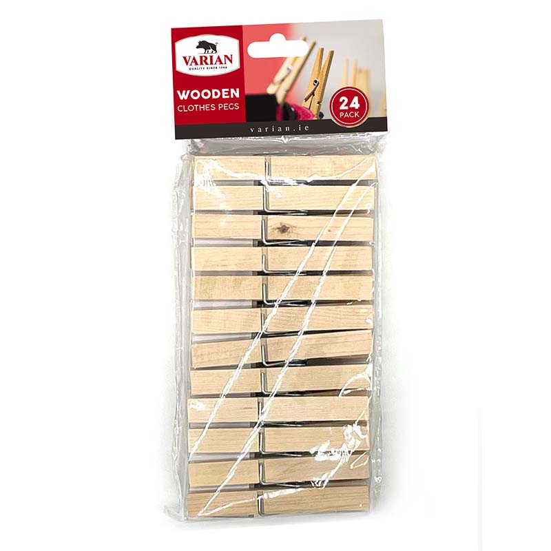 Varian Wooden Clothes Pegs