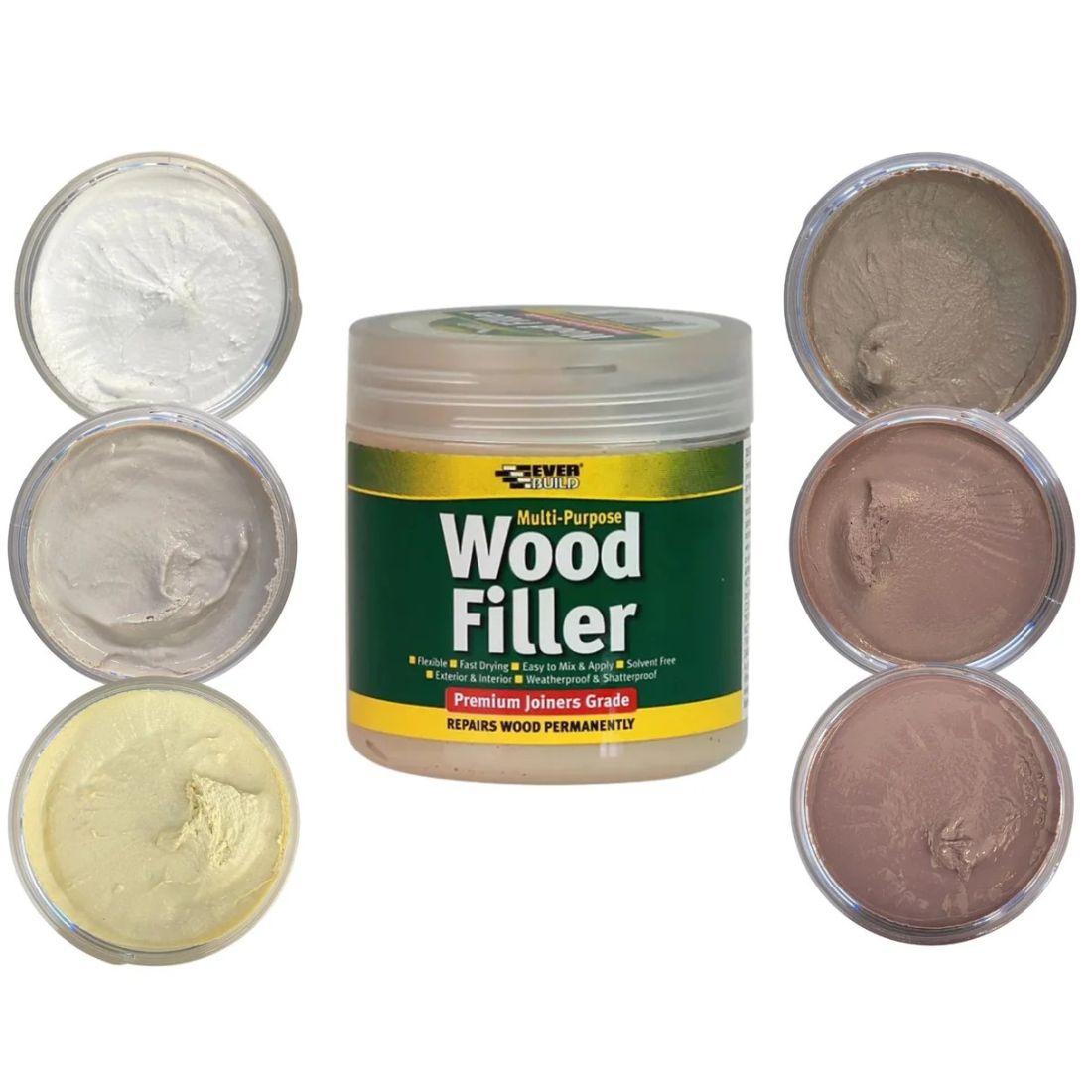 Everbuild Multi-Purpose Wood Filler Dark Oak 250ml