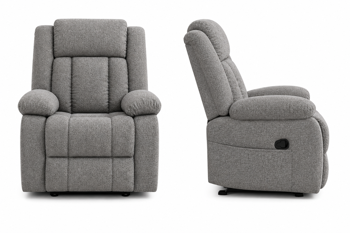 Harriet Electric Recliner Chair – Dark Grey