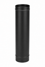 500 Straight MBE Pipe 5 inch matt black stove flue pipe for wood-burning and multi-fuel stove systems.