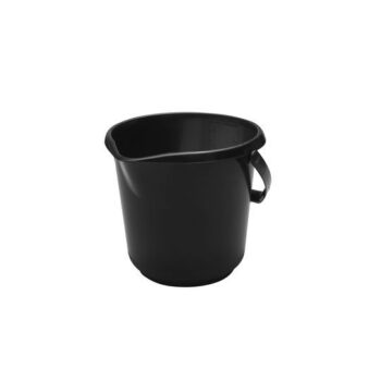10 LT BLACK BUCKET ADDIS