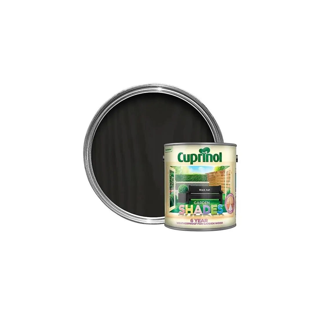 CUPRINOL GARDEN SHADES BLACK ASH 2.5L DULUX