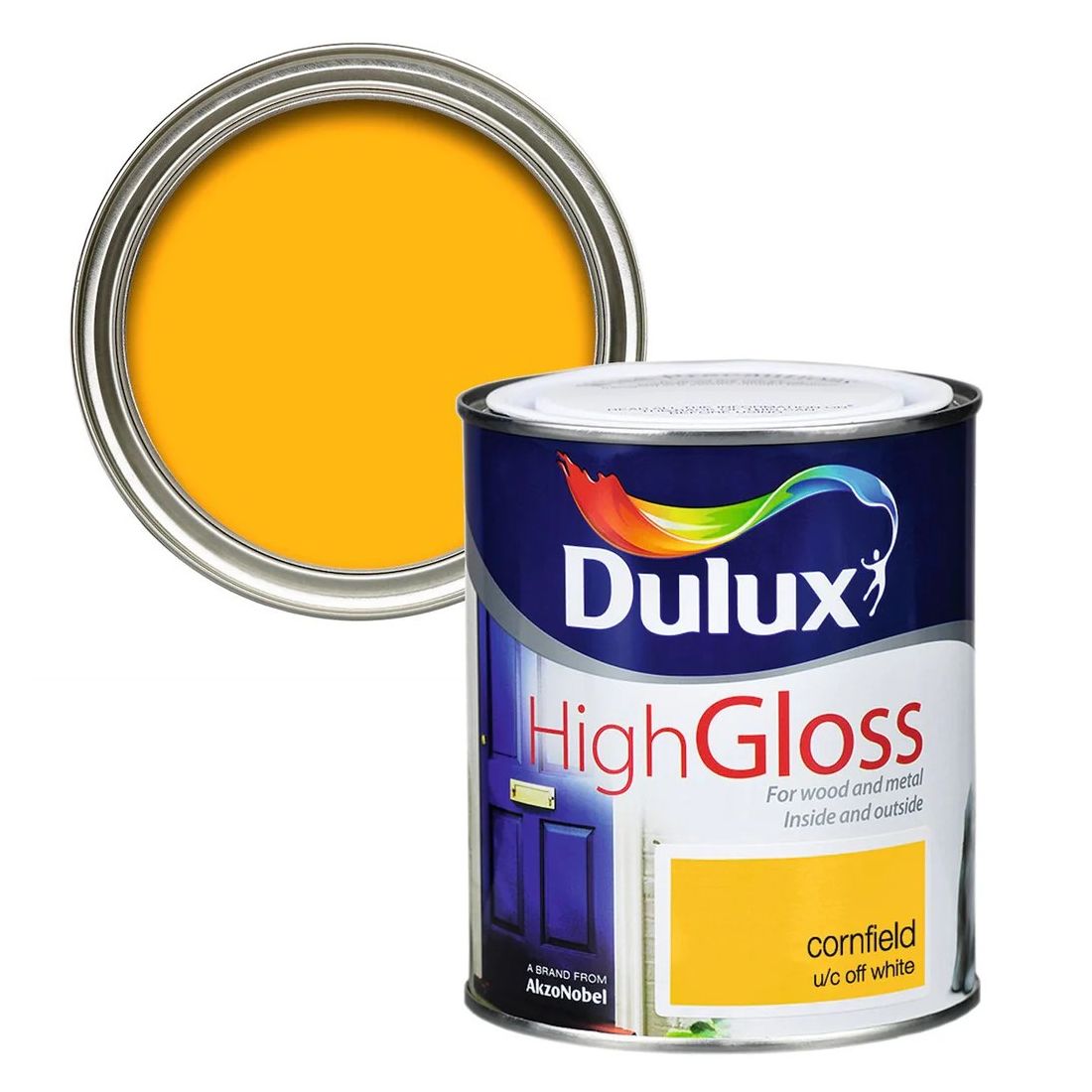 Dulux High Gloss Cornfield 750ml