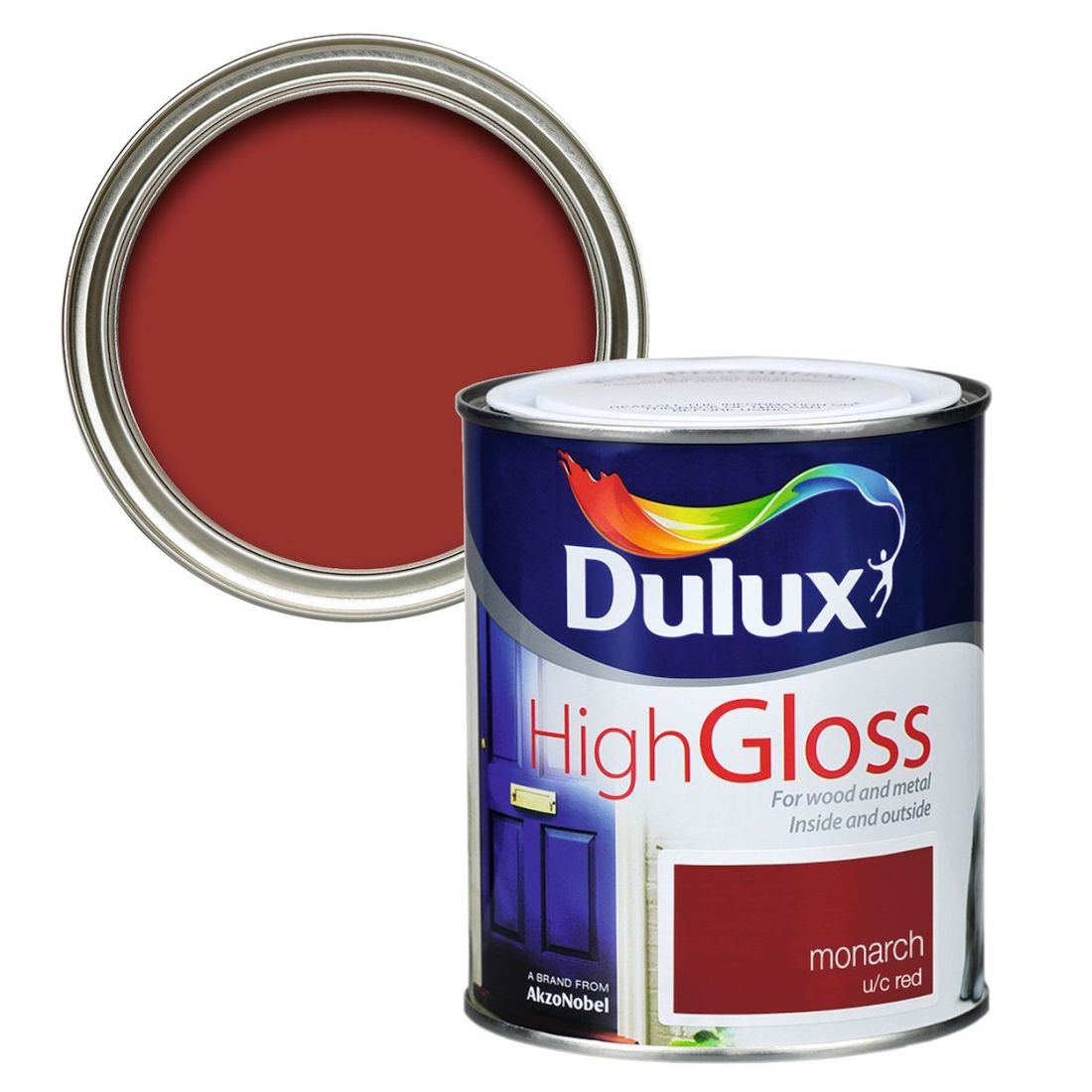 DULUX HIGH GLOSS MONARCH 750ML