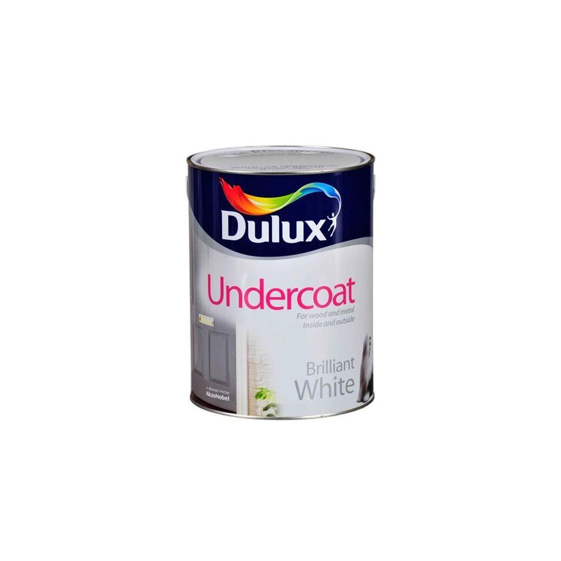 DULUX UNDERCOAT BRILLIANT WHITE 5L