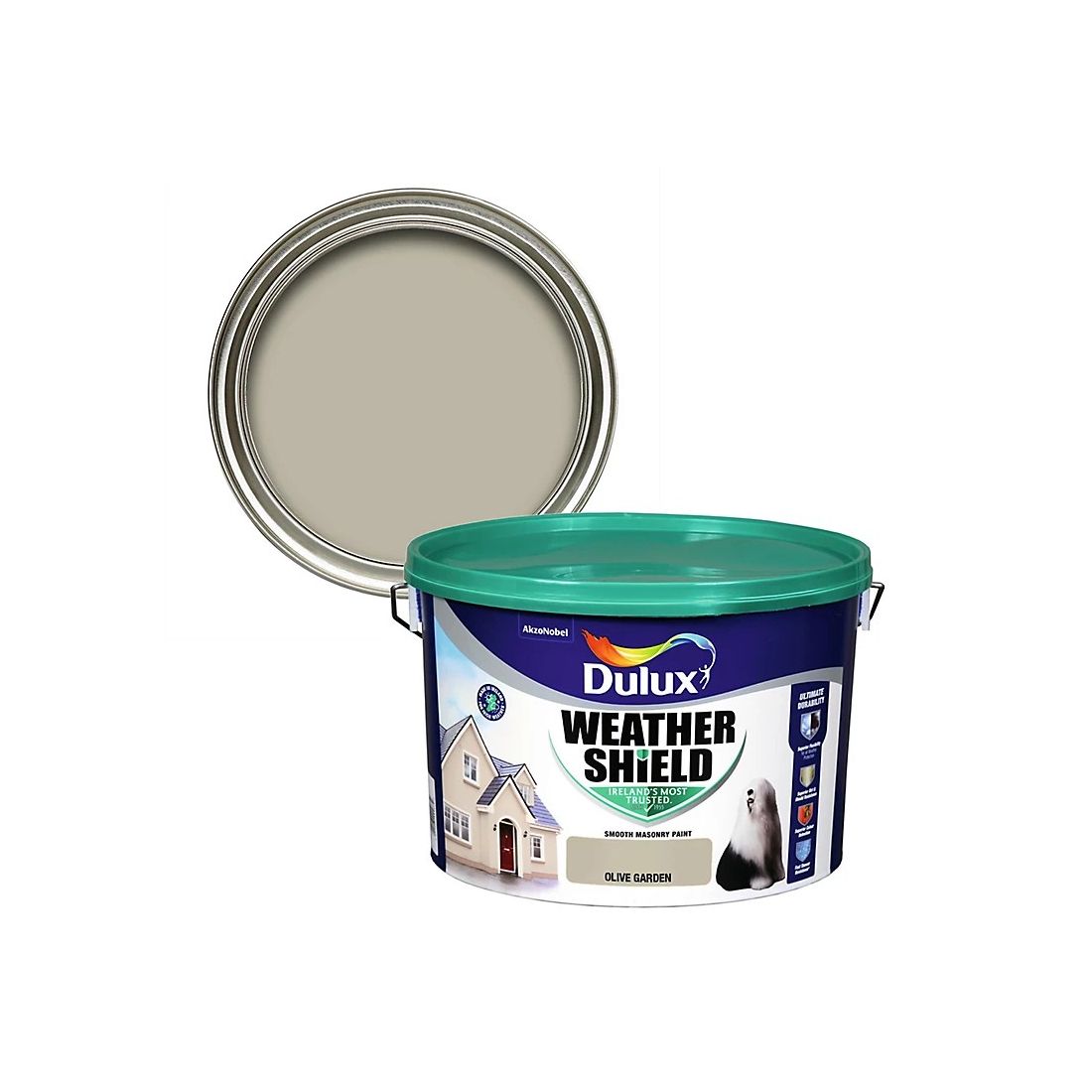 Dulux Weathershield Olive Garden 10l