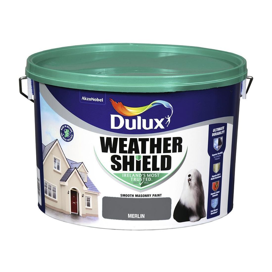 DULUX WEATHERSHIELD MERLIN 10L