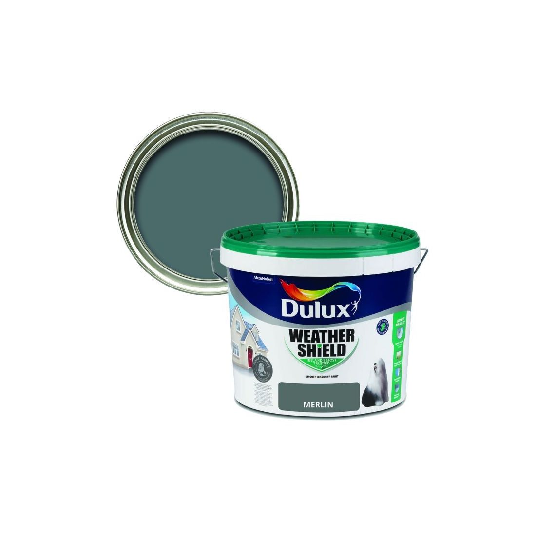 DULUX WEATHERSHIELD MERLIN 10L