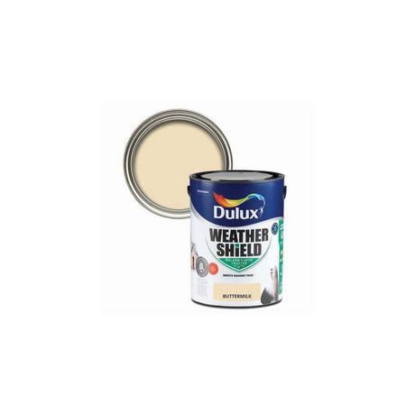 Dulux Weathershield Buttermilk 5l