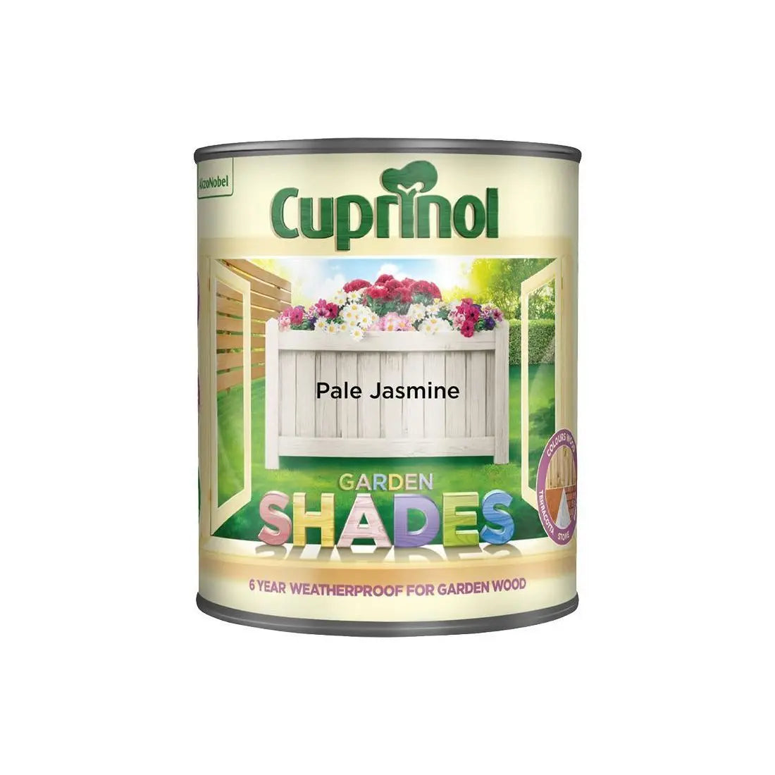 CUPRINOL GARDEN SHADES PALE JASMINE 1L DULUX