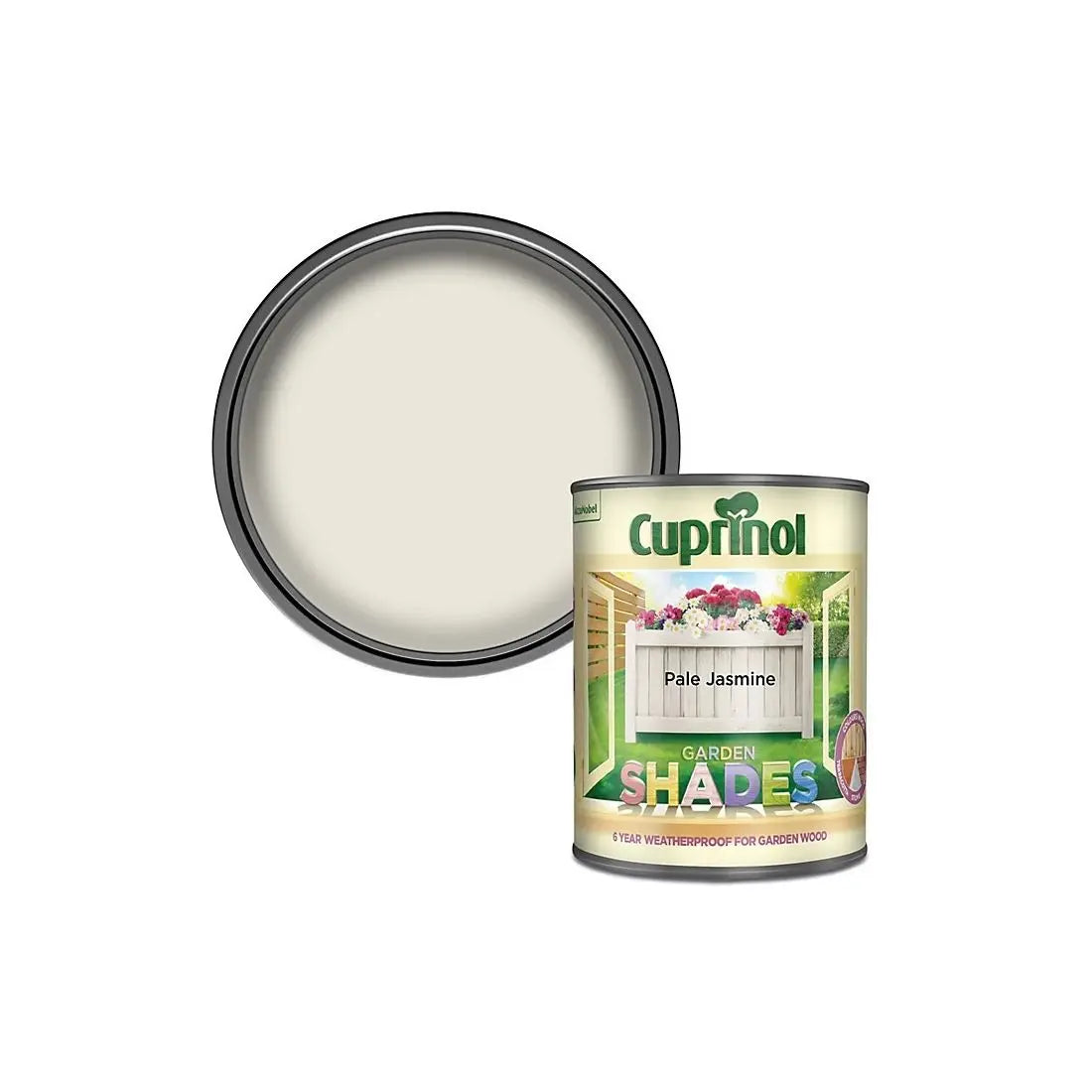 CUPRINOL GARDEN SHADES PALE JASMINE 1L DULUX