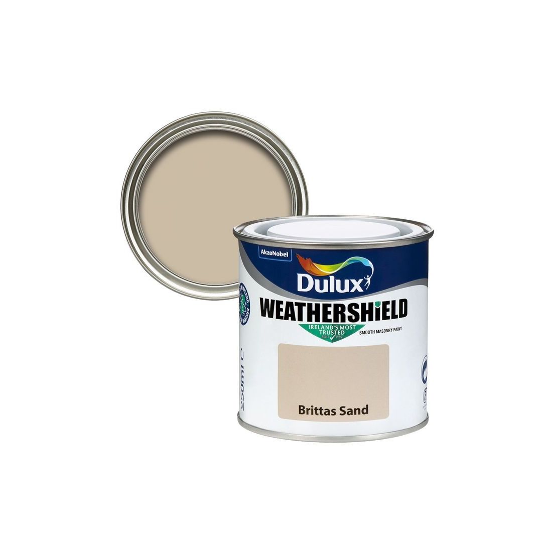 DULUX WEATHERSHIELD BRITTAS SAND 250ML