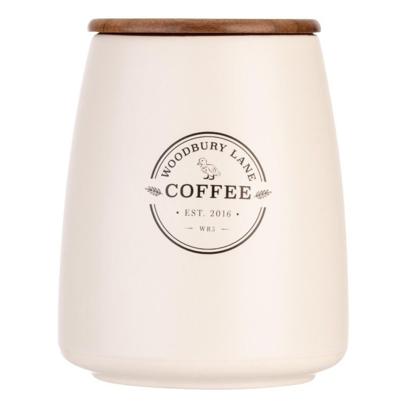 WOODBURY LANE COFFEE JAR