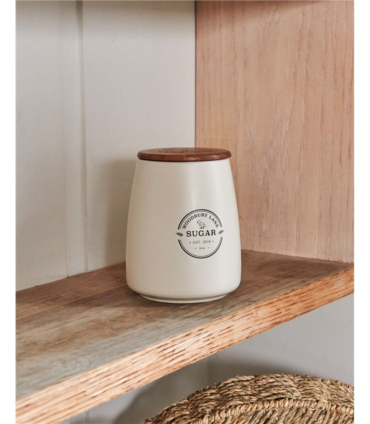 WOODBURY LANE SUGAR JAR