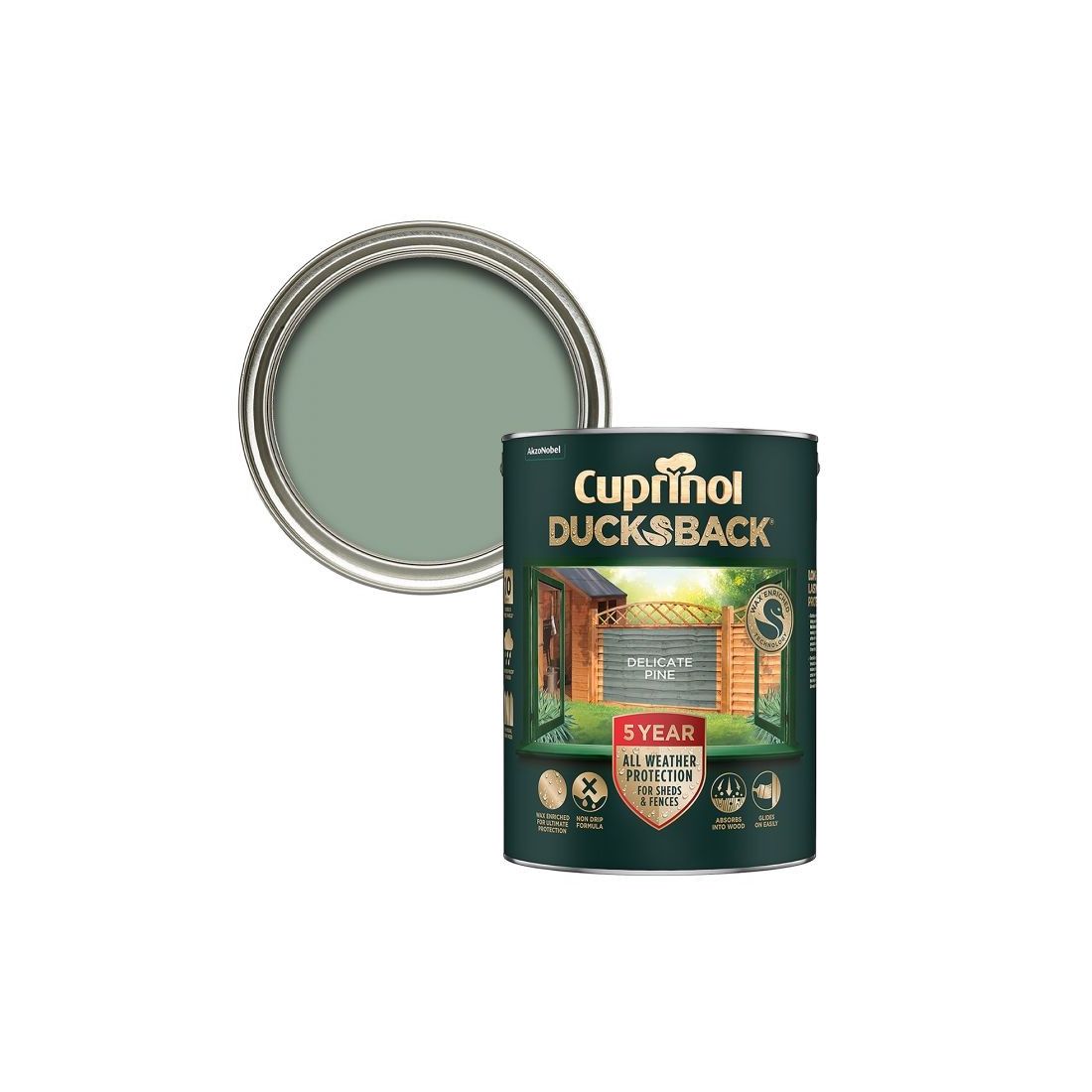 Cuprinol Ducksback Delicate Pine 5l
