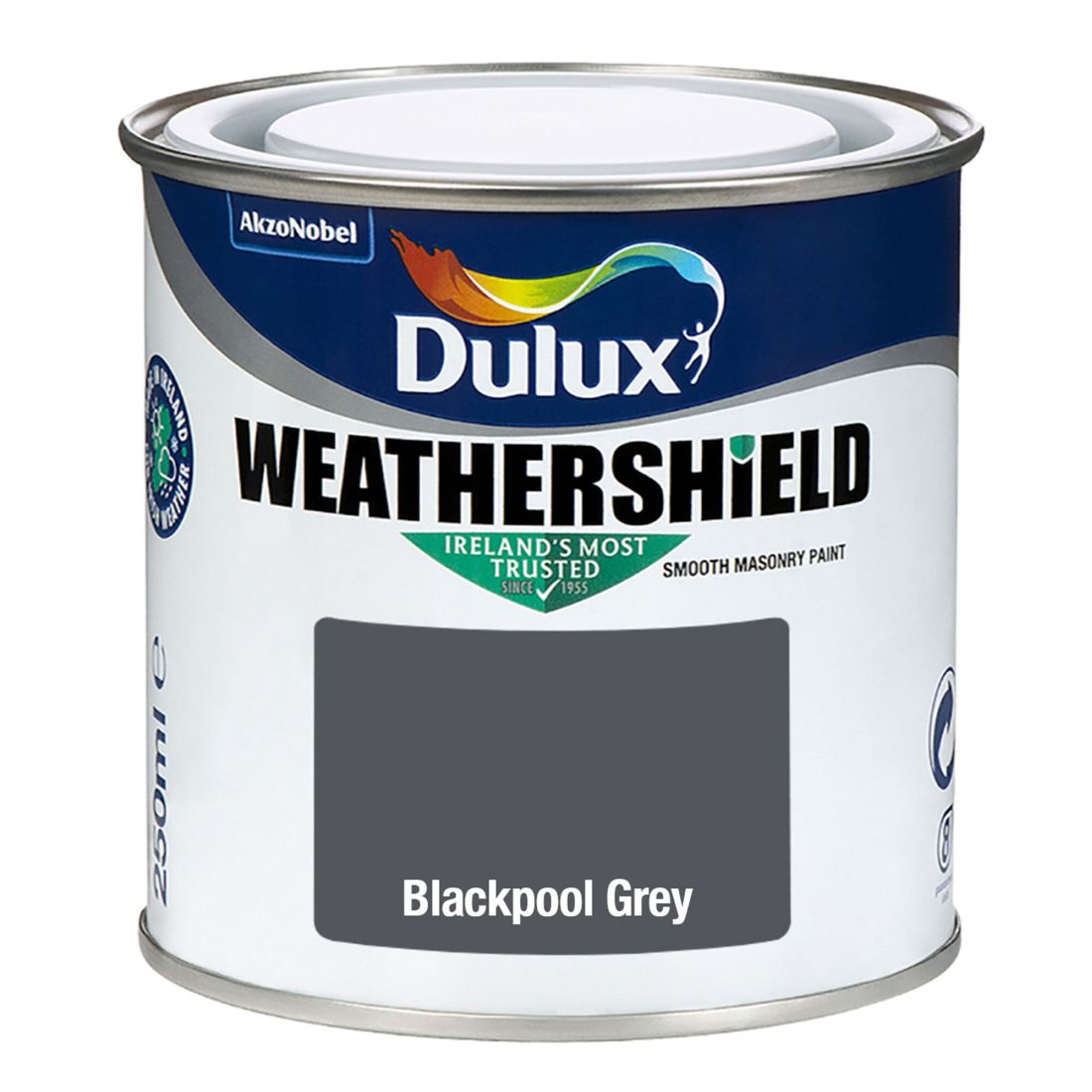 Dulux Weathershield Blackpool Grey 250ml