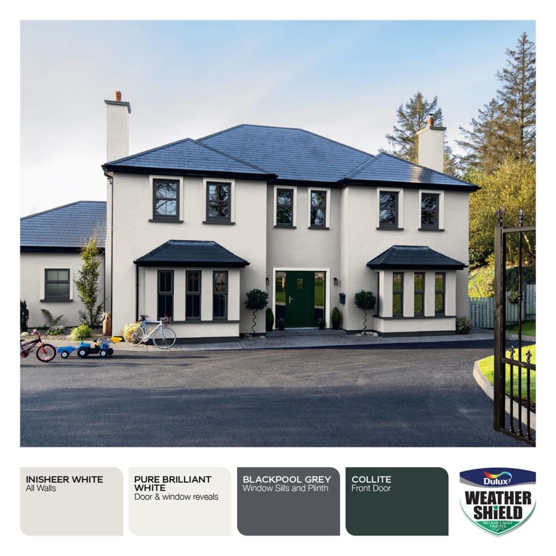 Dulux Weathershield Inisheer White 250ml
