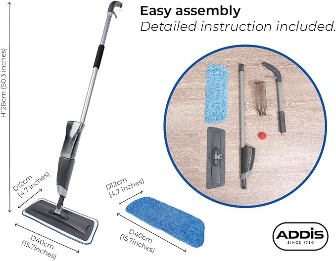 Addis Self Ringing Mop ADDIS SPRAY MOP – Thornhill Brothers Hardware Ltd