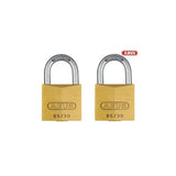 Abus 65 Series Brass Padlock 30mm Twin Pack CENTRALKEY