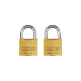 Abus 65 Series Brass Padlock 30mm Twin Pack CENTRALKEY