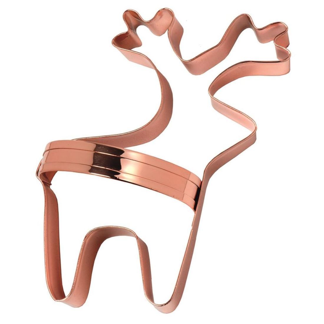 CHRISTMAS REINDEER BISCUIT CUTTER WITH HANDLE