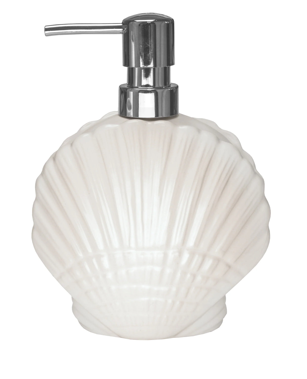 SOAP DISPENSER CONCHA WHITE