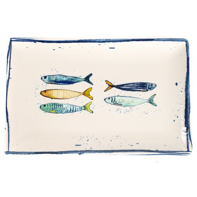 20x13cm RECTANGULAR TRAY PEIXE