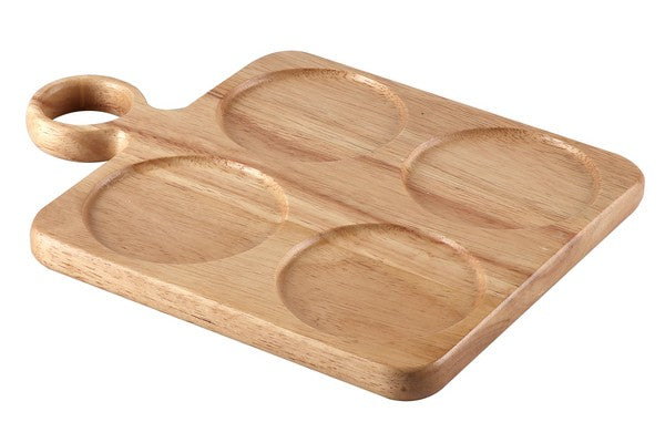 DIP SERVING BOARD 4 HOLE