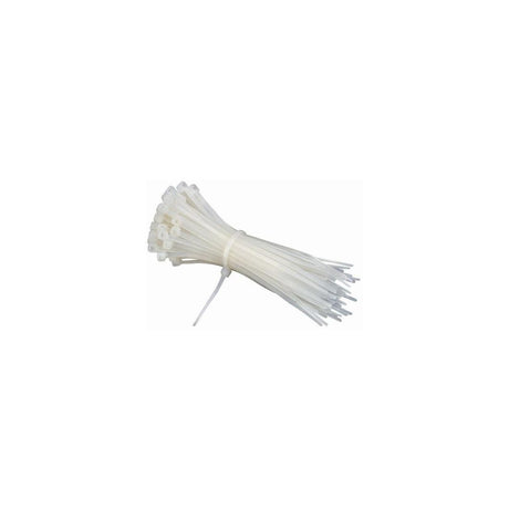 ARC Cable Ties Clear 4.8mm x 200mm Pack of 100