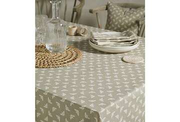 table cloth 130 x 230 bee natural