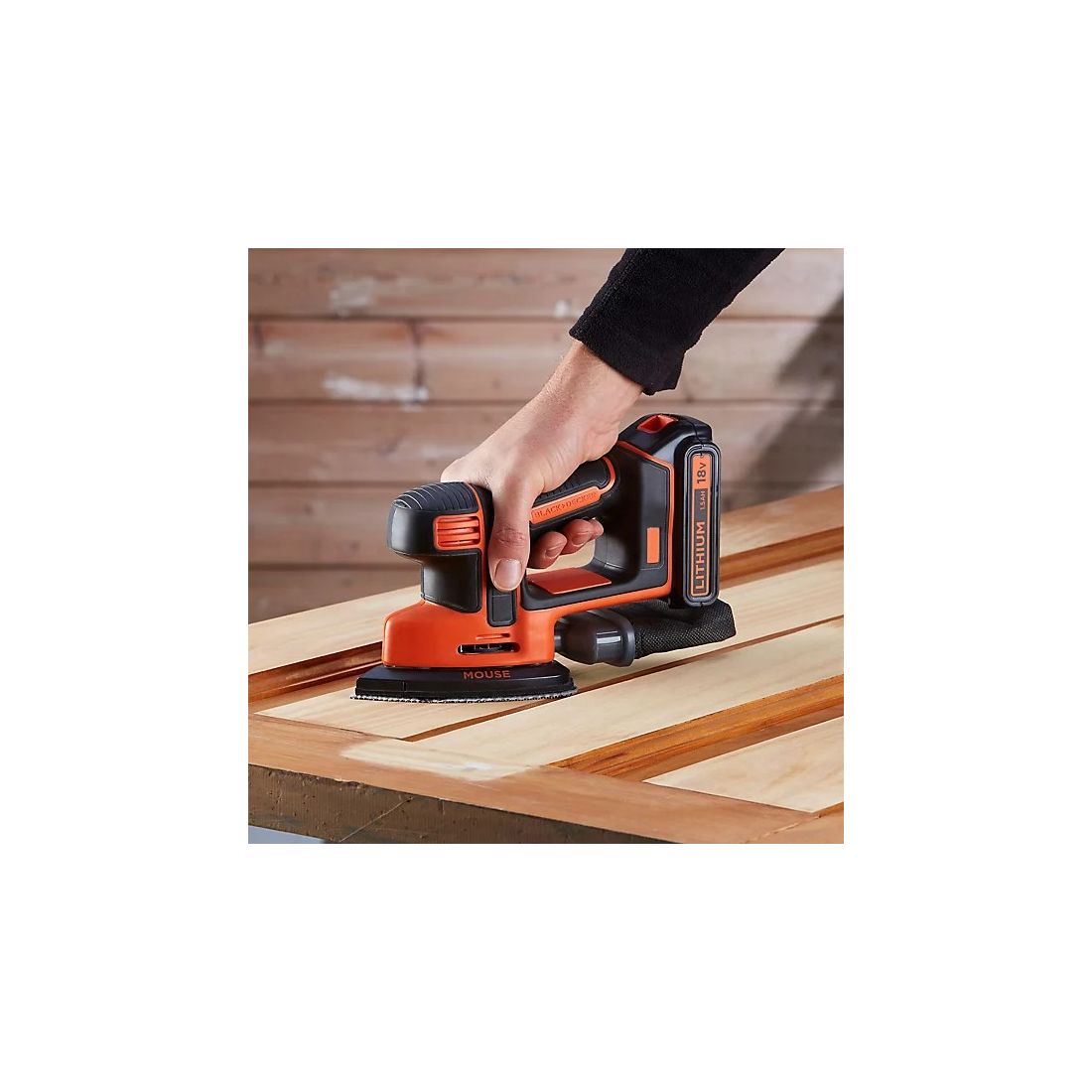 BLACK & DECKER 18V 1.5 LI-ION CORDLESS DETAIL SANDER