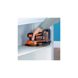 BLACK & DECKER 18V 1.5 LI-ION CORDLESS DETAIL SANDER