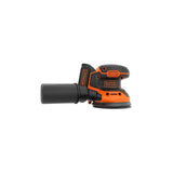 BLACK & DECKER 18V 125MM 1.5 LI-ION POWERCONNECT CORDLESS RANDOM ORBIT SANDER