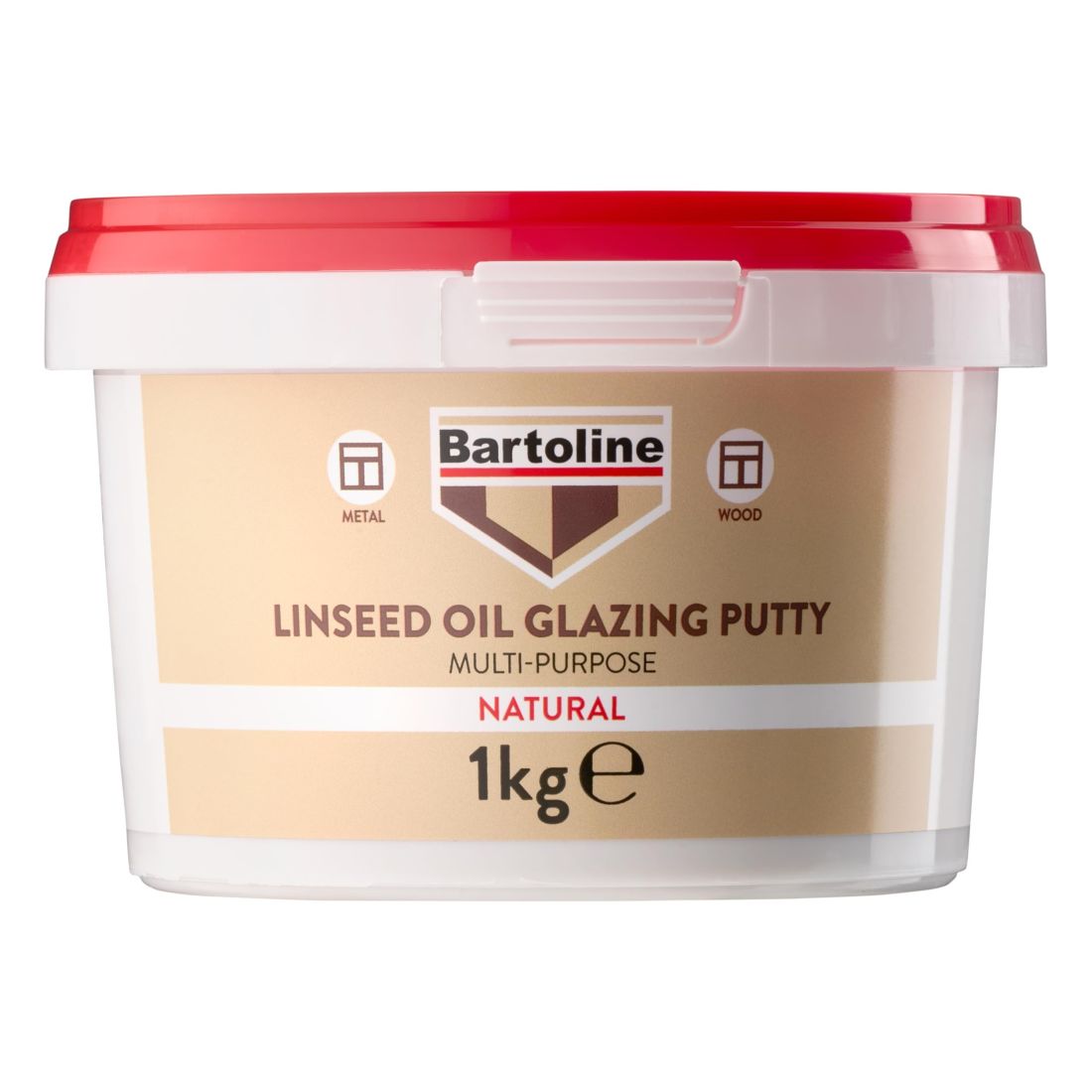 Bartoline Linseed Oil Putty Natural 1kg