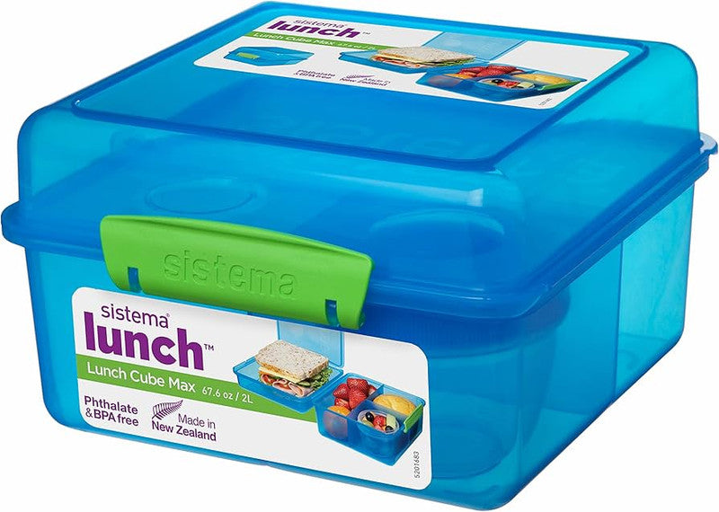 SISTEMA LUNCH CUBE WITH YOGURT POT