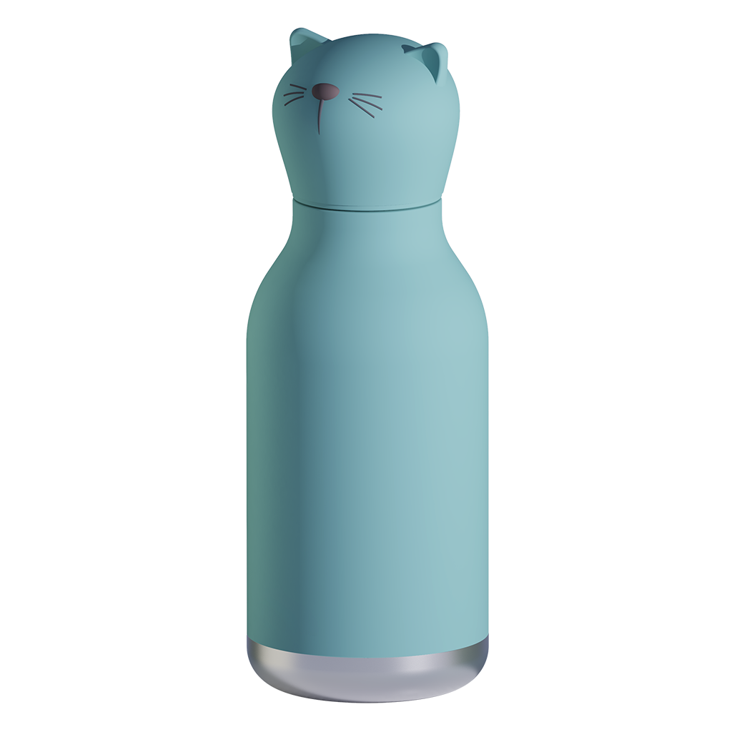 S/S WATER BOTTLE CAT
