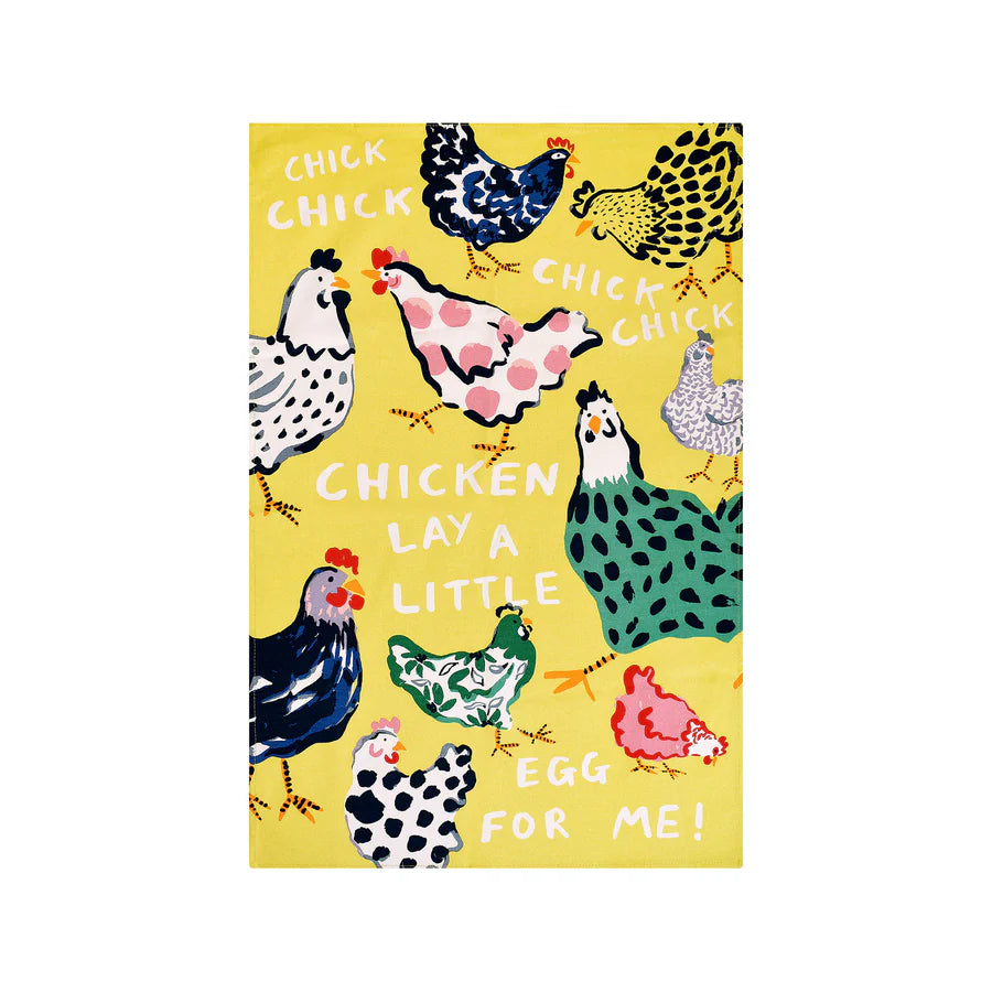 CHICK CHICKEN TEA TOWEL